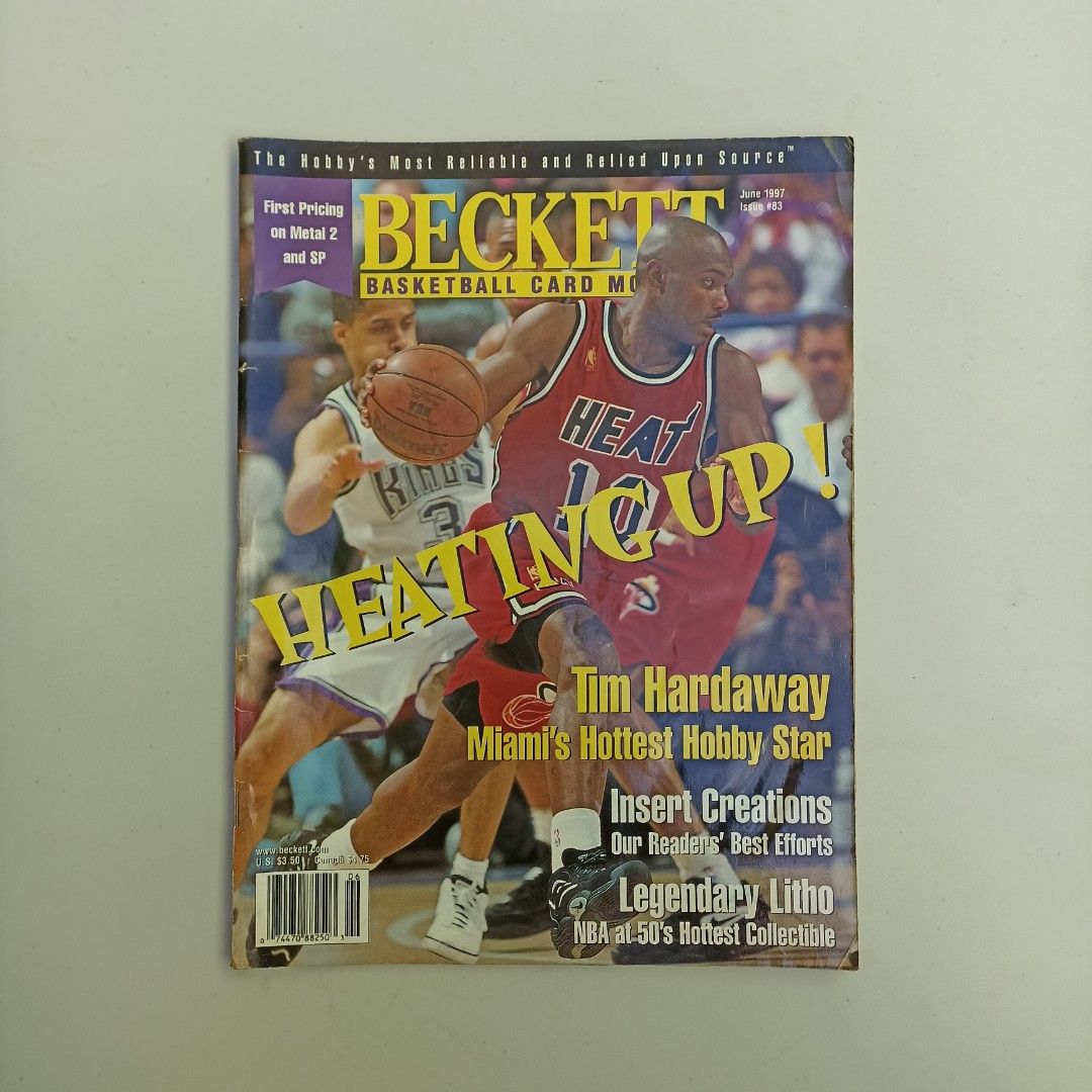 Beckett Magazine June 1997 83 Tim Hardaway Cover, Hobbies & Toys