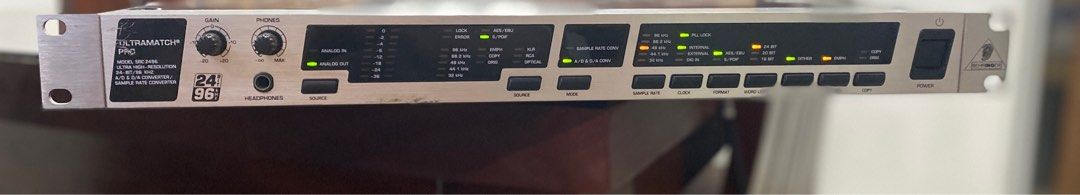 Behringer Ultramatch pro Model SRC2496 (Category: Other Audio Equipment) located in Cavite. Submitted by spinkypie (Listing ID 1213501910, Image 3). Description: Behringer Ultramatch pro SRC2496 .