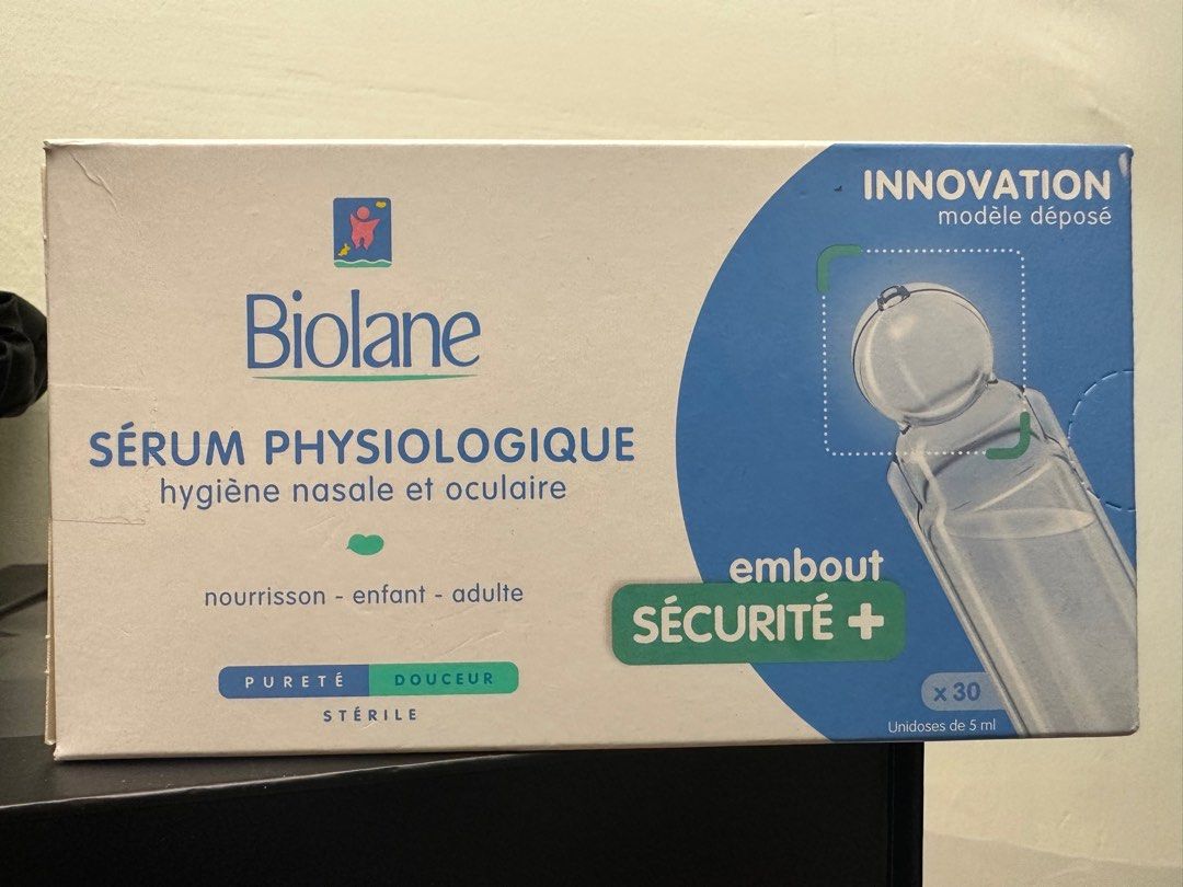 Biolane serum physiologique, 兒童＆孕婦用品, 洗澡及換尿片, 洗澡及