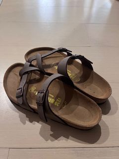 「全新birkenstock夾腳咖色拖鞋」誠可議