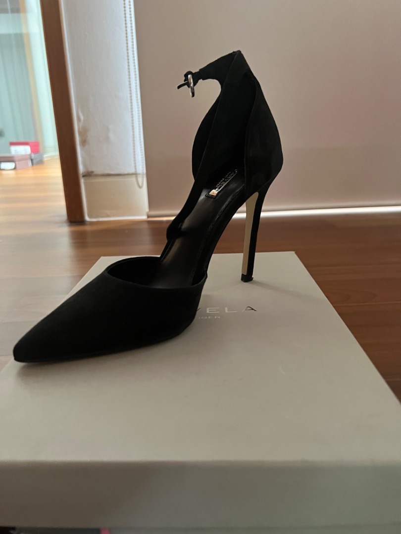Carvela heels black hot sale