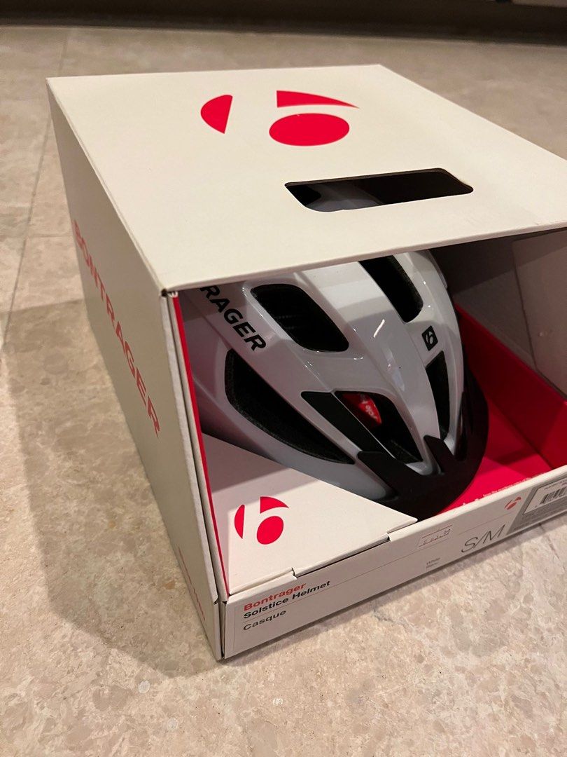 Bontrager solstice casque white healmet s m Sports Equipment