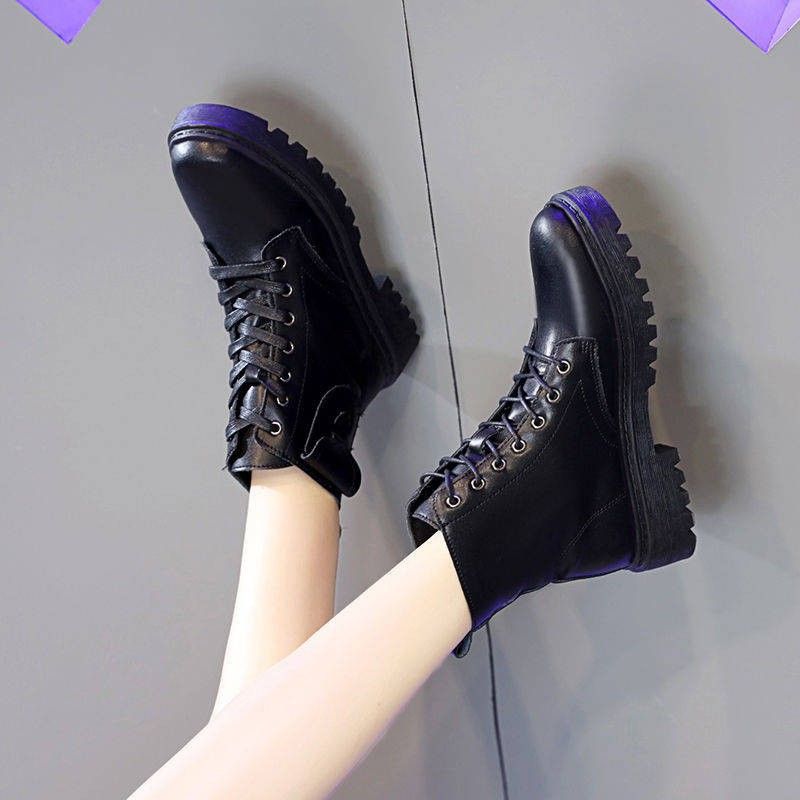 Boots wednesday gothic black high cut boots, Women's Fashion, Footwear