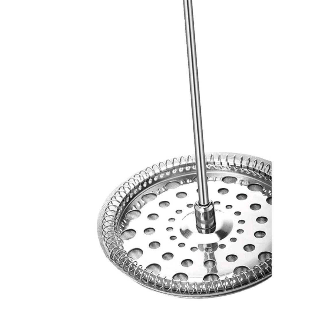 Borosilicate Glass French Press w/ Bamboo Lid 600 ml, Kitchen