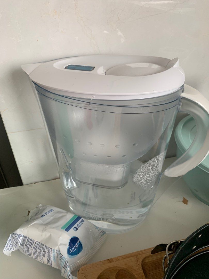 Brita Water Jug + Filter, Furniture & Home Living, Kitchenware