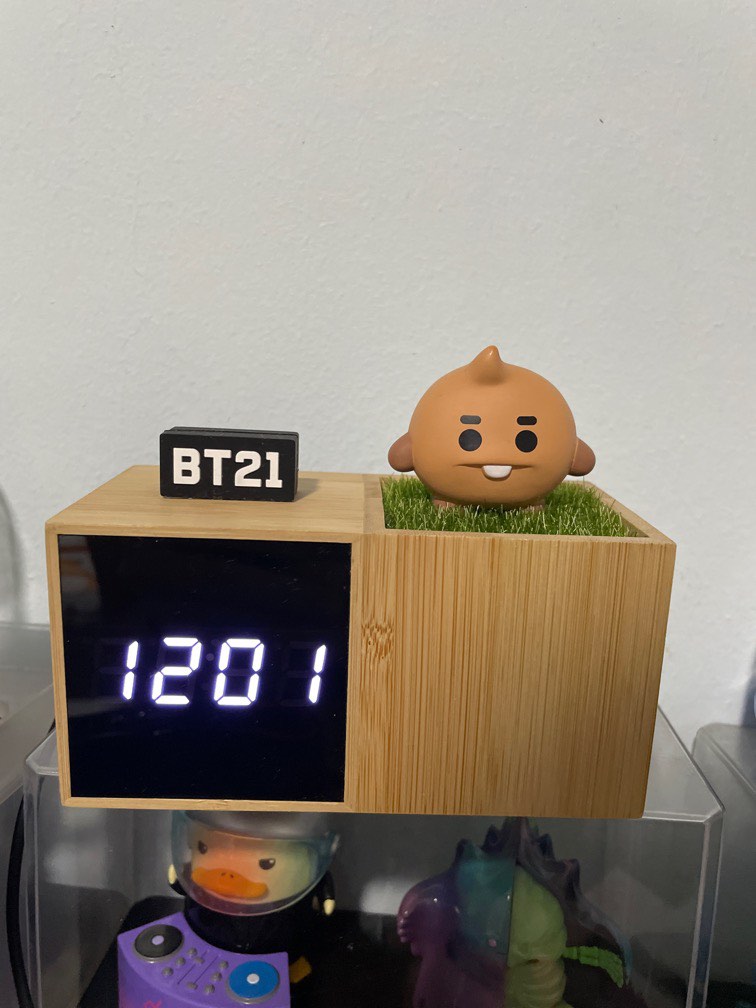 bt21 alarm clock shooky, Furniture & Home Living, Furniture, Other Home