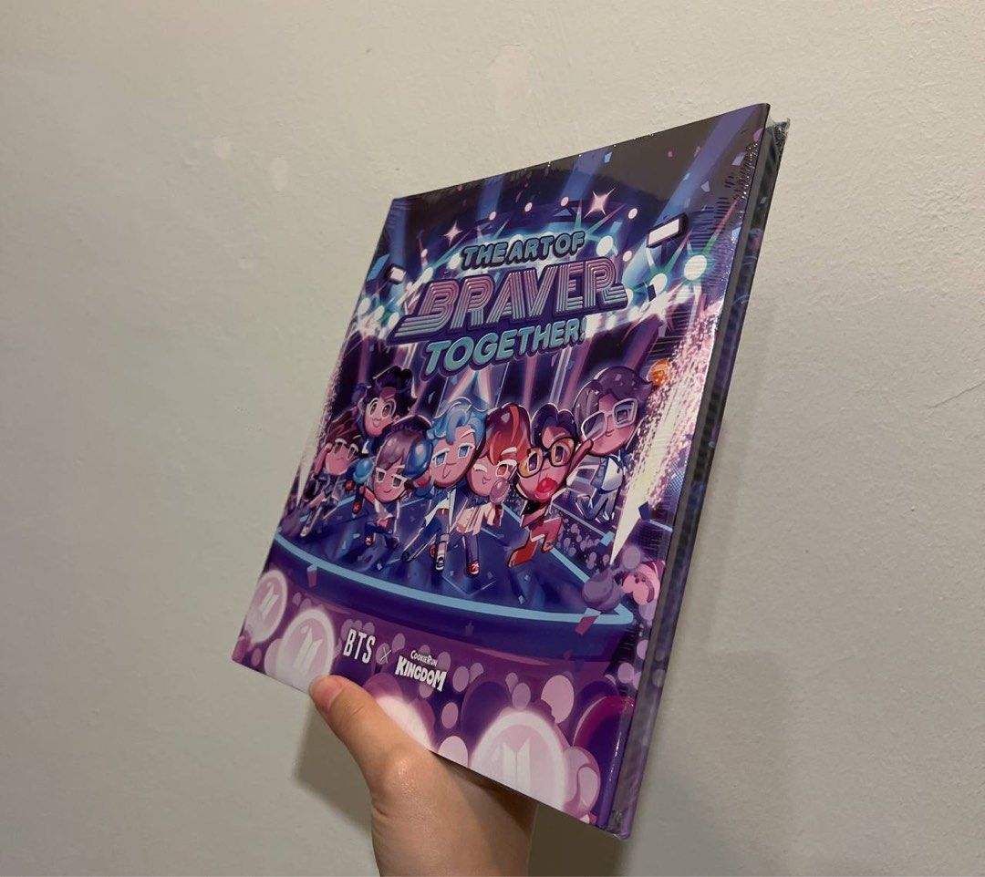 BTS x Cookie Run Kingdom Artbook (brandnew), Hobbies & Toys, Books