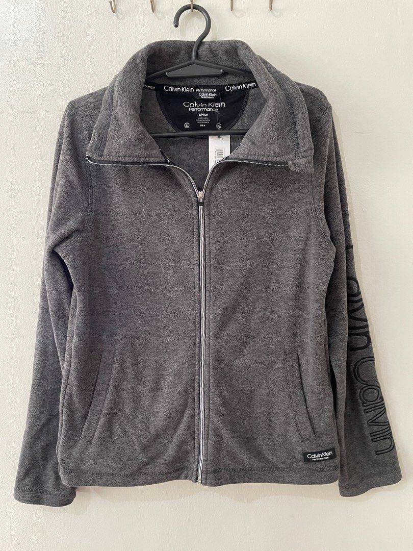 Calvin klein performance fleece jacket outlet
