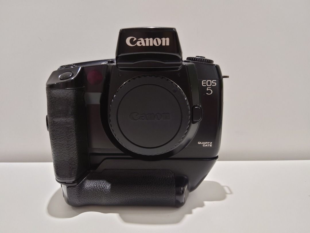 Canon EOS 5 連Vertical Grip VG 10, 攝影器材, 相機- Carousell