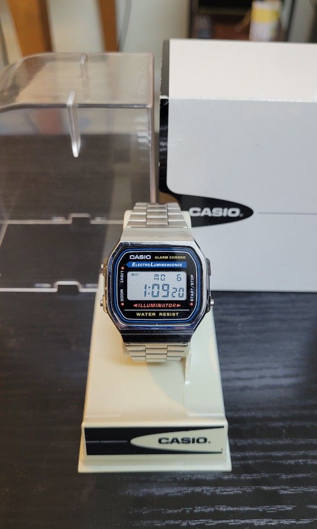 Casio A168 Silver