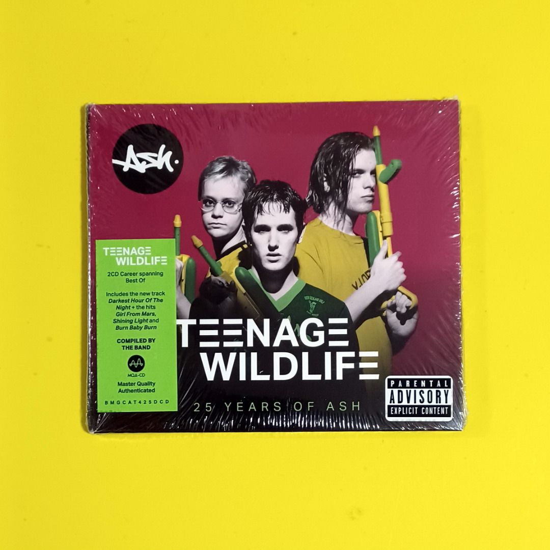 Hobbies　Media,　on　Ash　Teenage　DVDs　CDs　25　2CD,　–　Music　Years　Toys,　Wildlife:　Ash　Of　CD]　Carousell