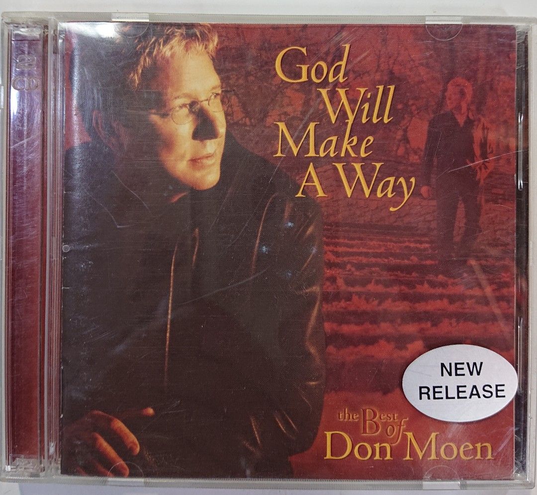 Cd dvd The Best Of Don Moen God Will Make A Way Cd dvd the best of don moen god will make a way