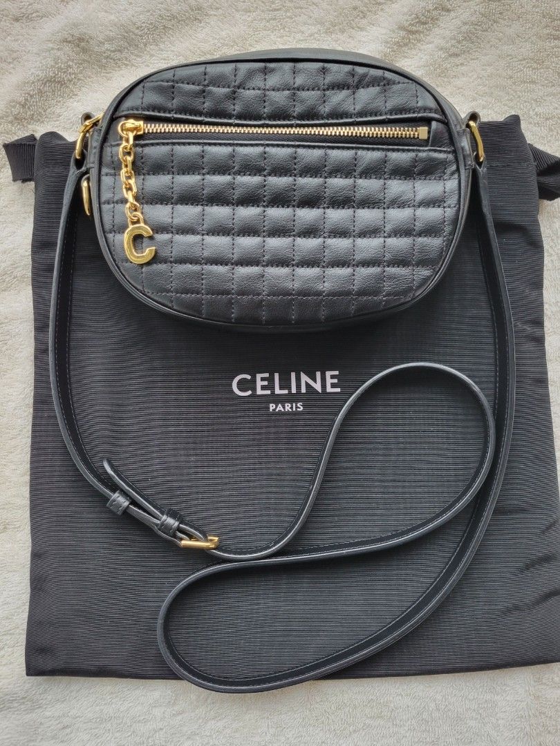Celine C Charm Crossbody Leather Bag, 女裝, 手袋及銀包, 多用途袋