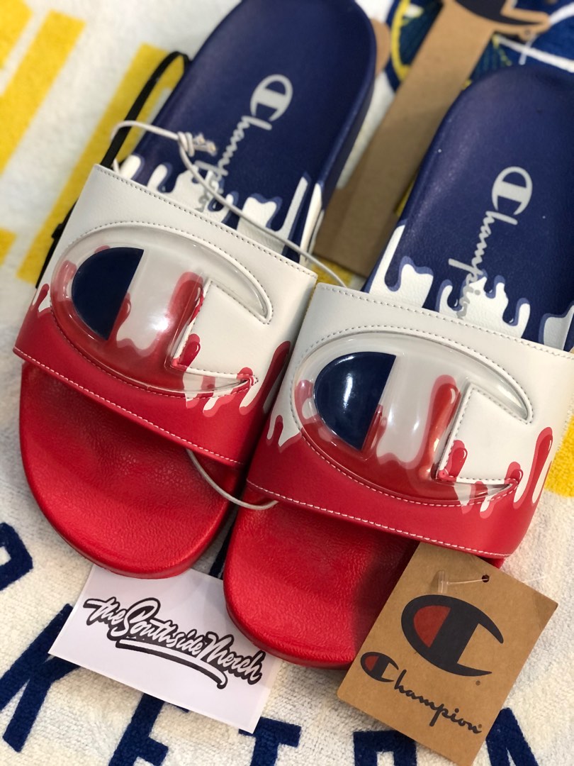 Champion store shoes slides