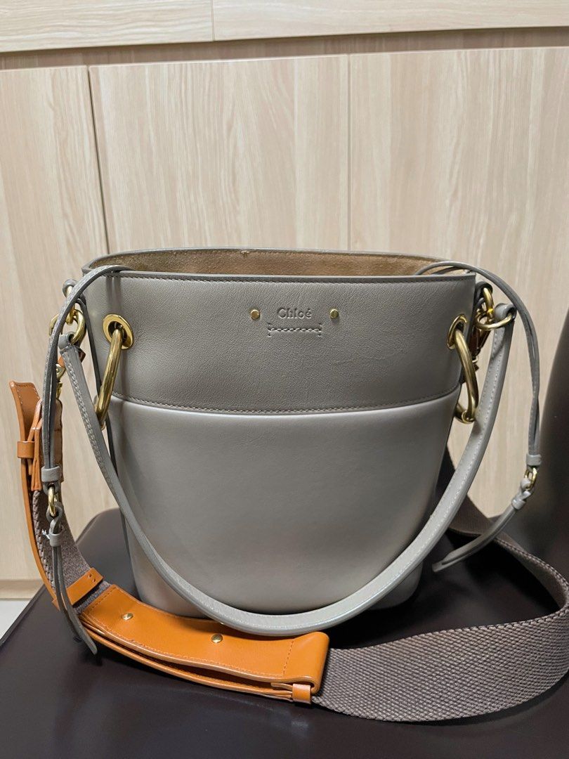 Chloe Roy Small Leather Bucket Bag Carousell