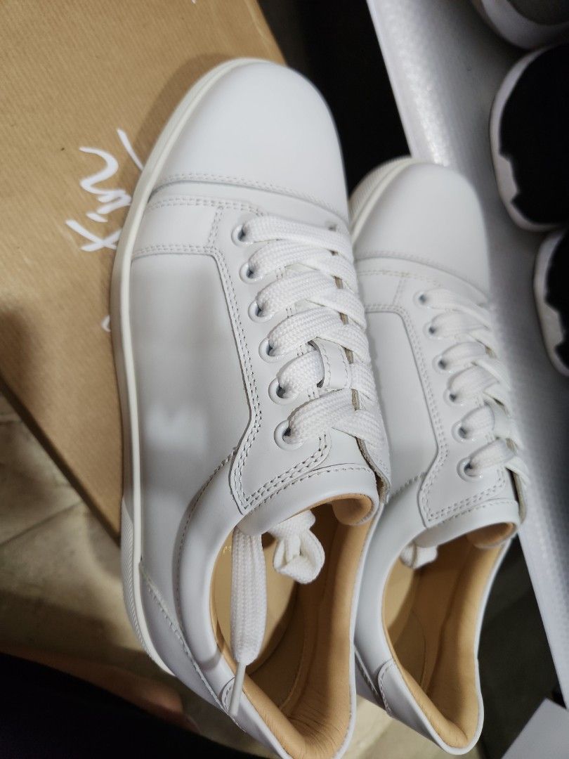 Christian Louboutin white sneakers BNIB