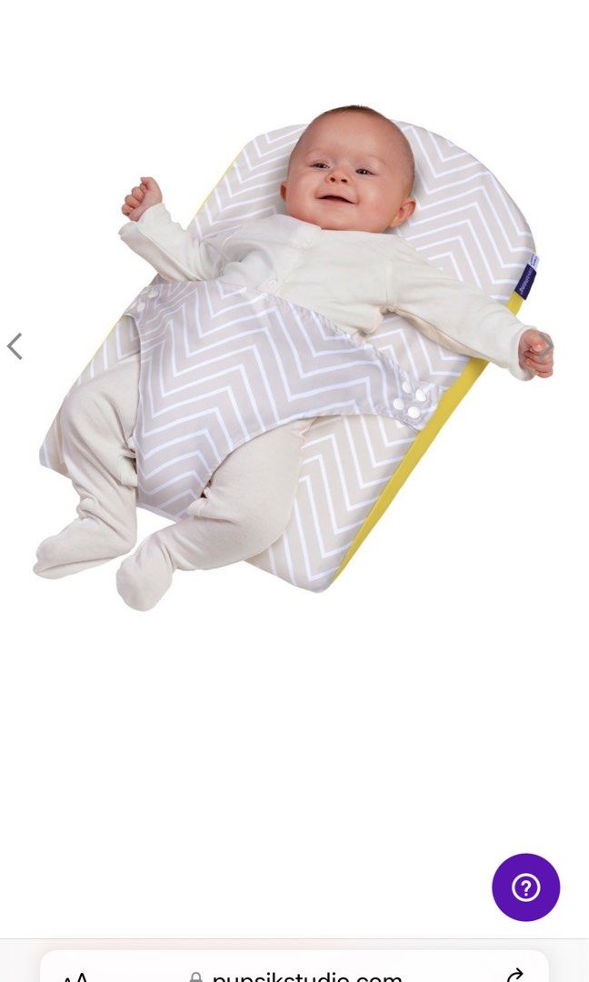 Clevamama ClevaFoam Reflux Wedge / Anti reflux pillow for baby, Babies