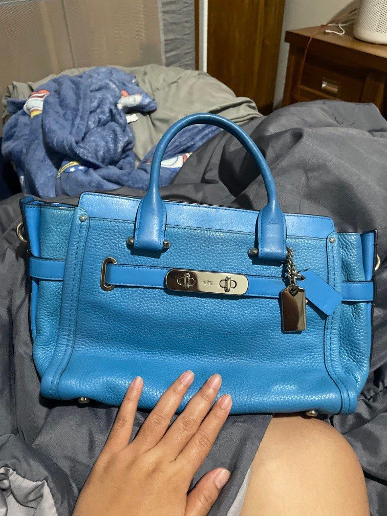 Coach swagger blue online