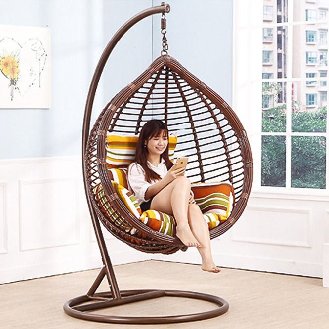 Country Style Swing Chair Single Hot Sale .Rocking Chair