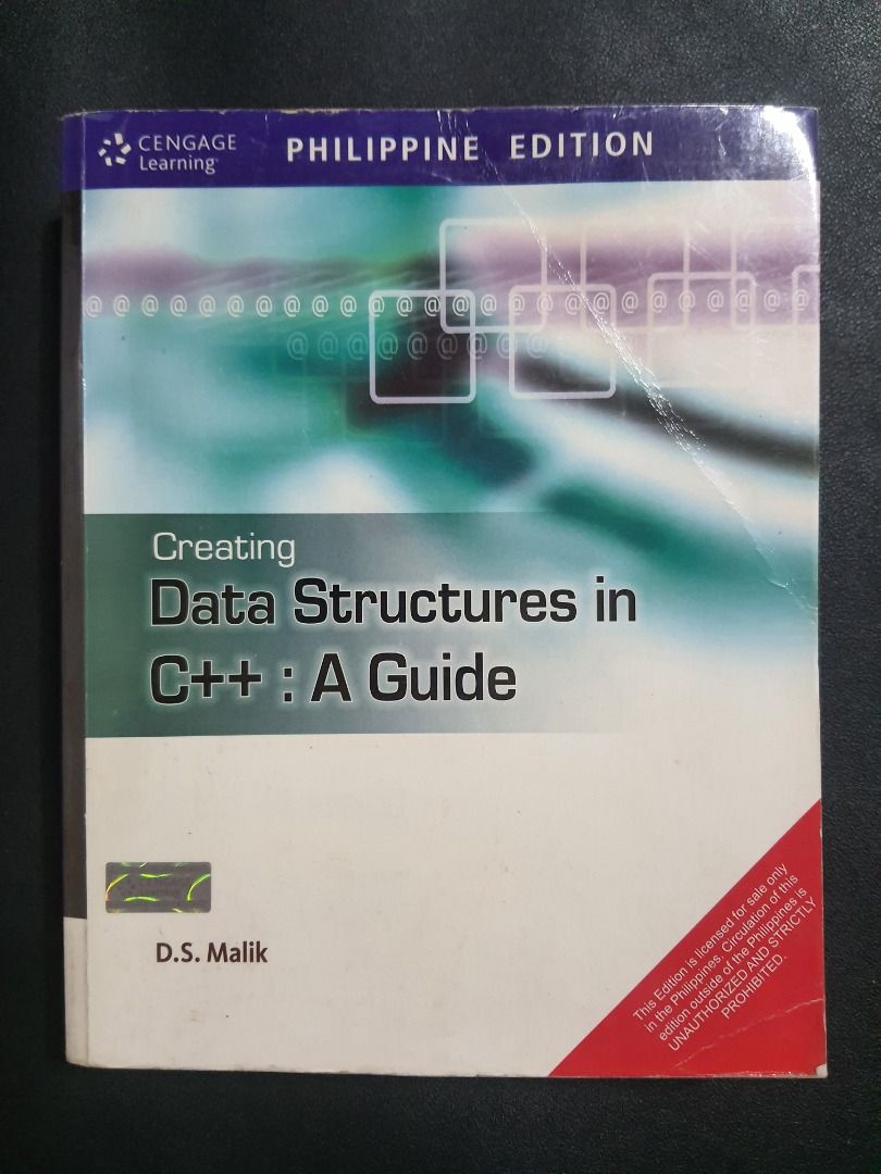 Creating Data Structures in C++: A Guide by Malik, Hobbies & Toys ...