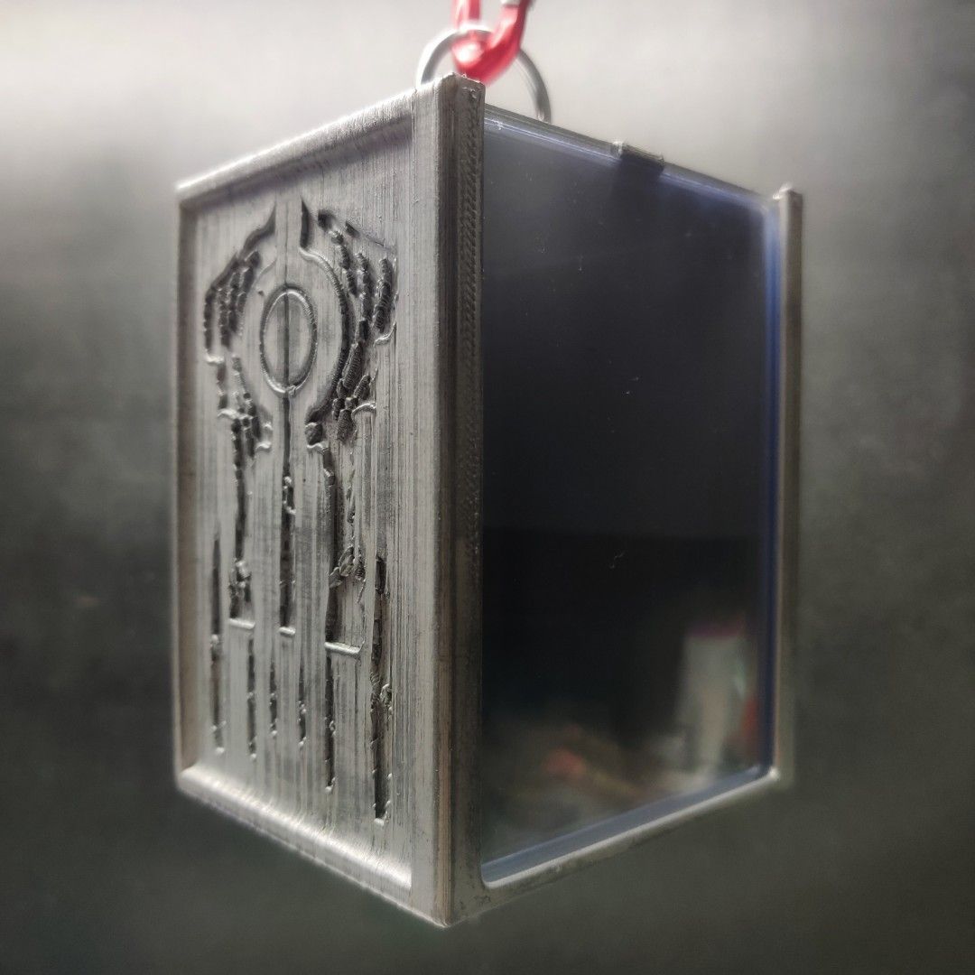 Custom, compact DECK BOX up to TRIPLE SLEEVED made to order (PARTNER/BACKGROUND deck box, Magic