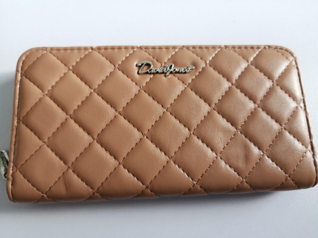 Buy DAVID JONES Taupe Womens PU Wallet