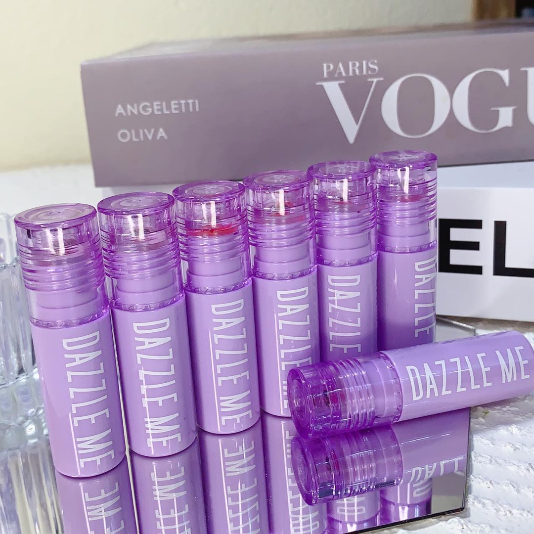 DAZZLE ME Juicy Punch! Lip Tint Matte 7 Colors Super Stay Liptint