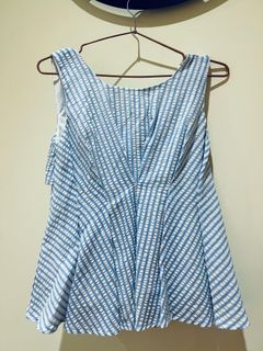 Dazzling 日本藍白條紋上衣