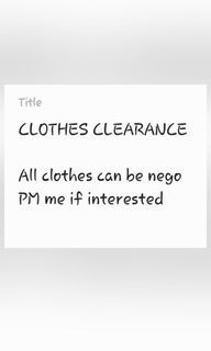 DECLUTTERING MY WARDROBE