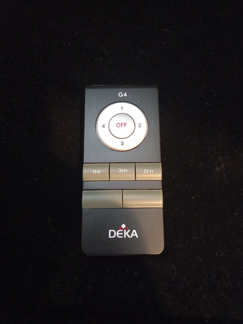 DEKA G4 Original ceiling Fan remote Control well used, Furniture & Home
