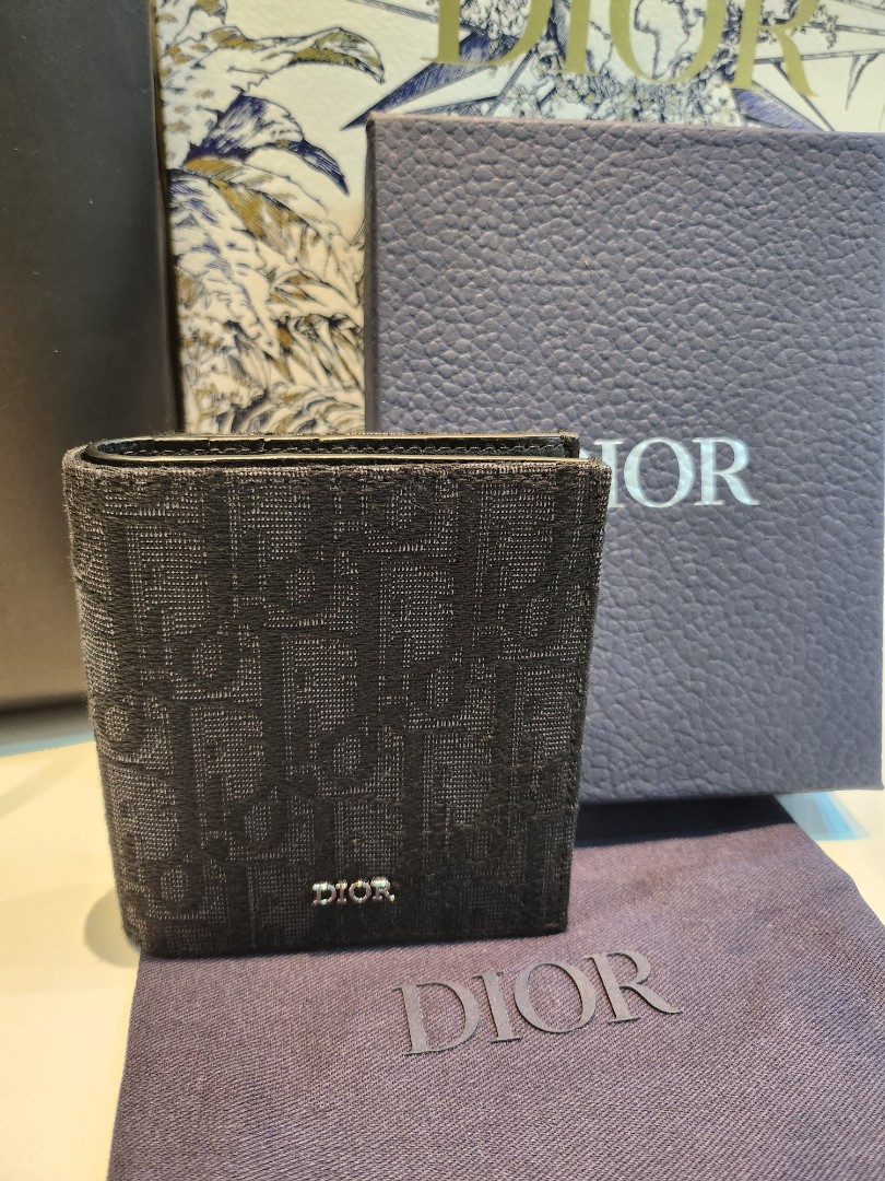 Wallet Dior Gray CD Diamond Canvas  DIOR FI