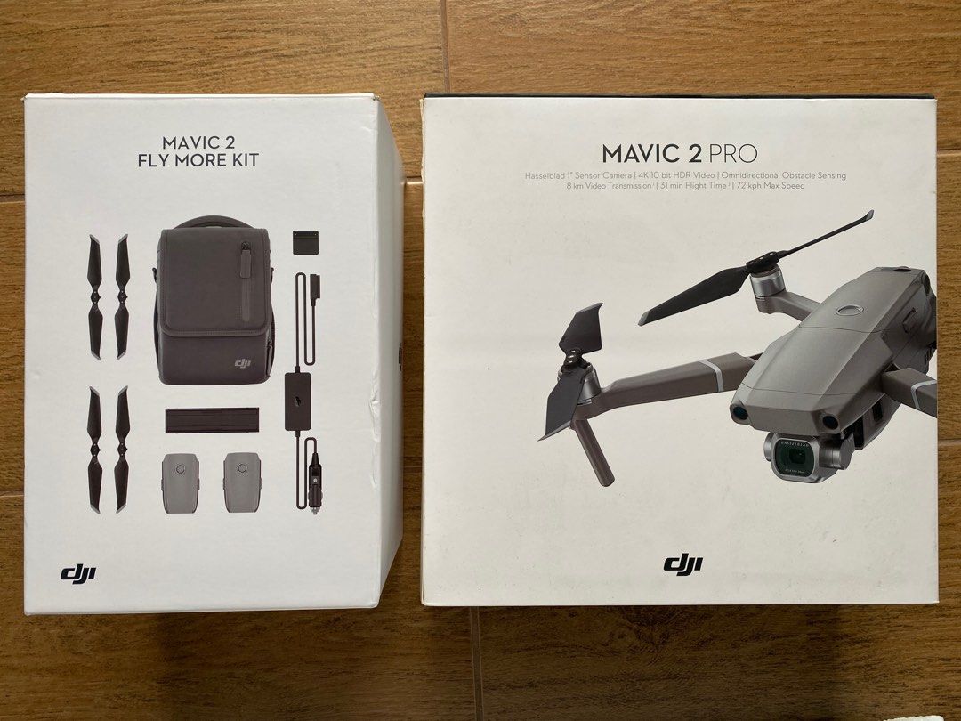 DJI Mavic 2 Pro & Fly More Kit, 攝影器材, 航拍- Carousell