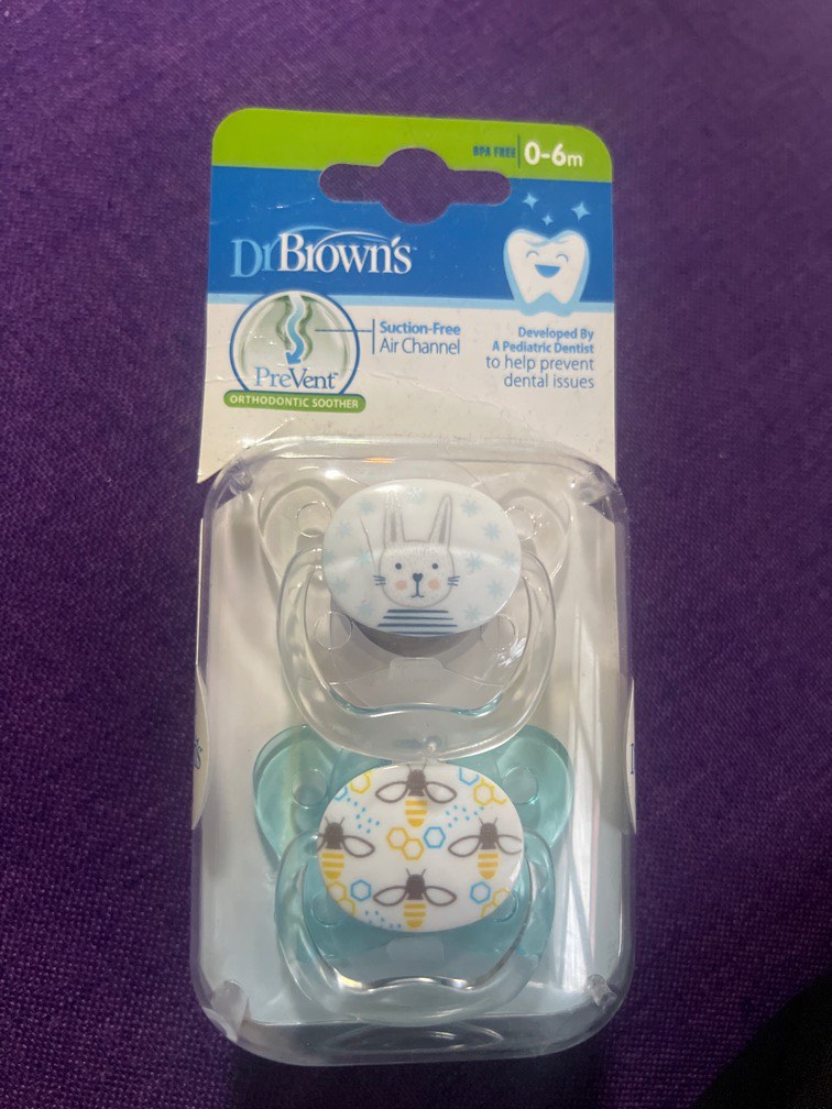 Dr Brown Pacifier, Babies & Kids, Nursing & Feeding, Soothers