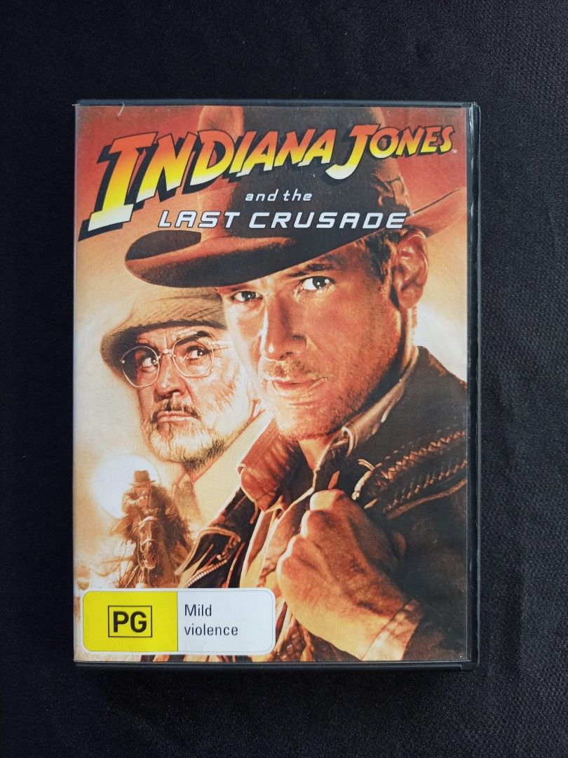 DVD Indiana Jones and the Last Crusade Hobbies Toys Music Media