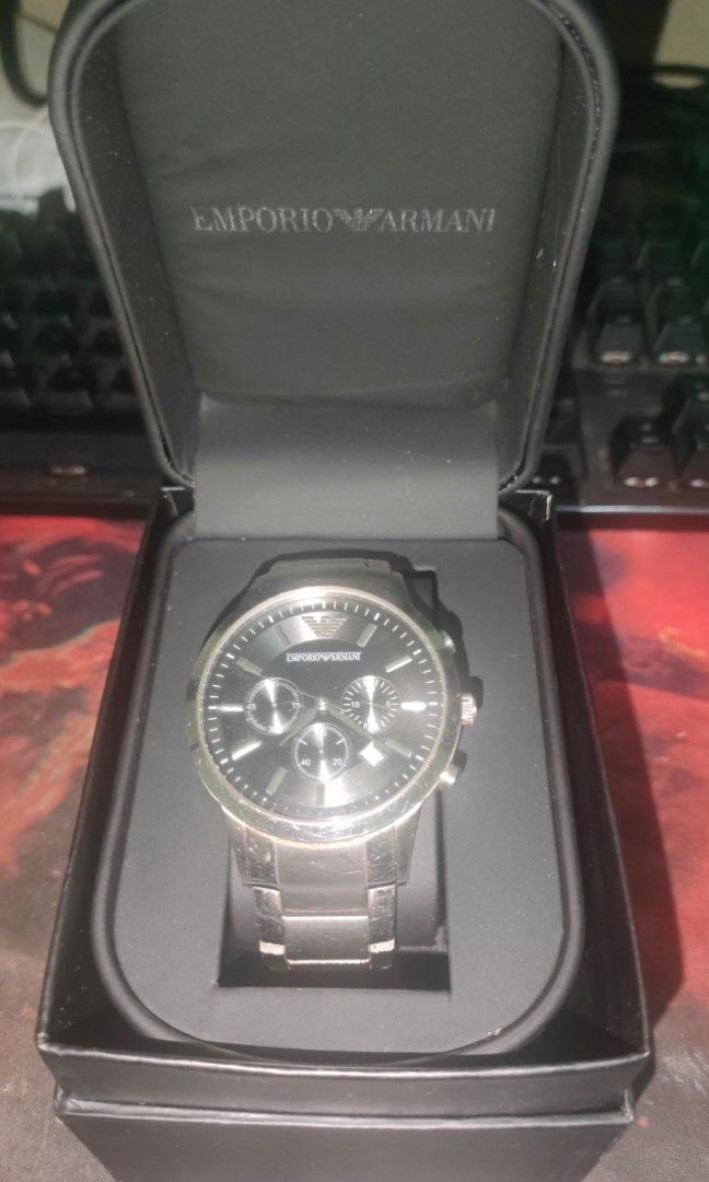 Emporio Armani Stainless Steel Watch Men s Fashion Watches