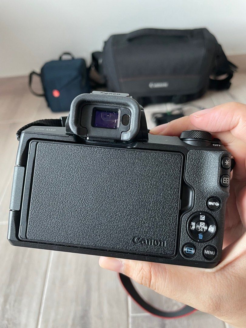 Shoulder Waist Bridge Camera Case Bag For Canon EOS M50 M100 M5 M6 | eBay