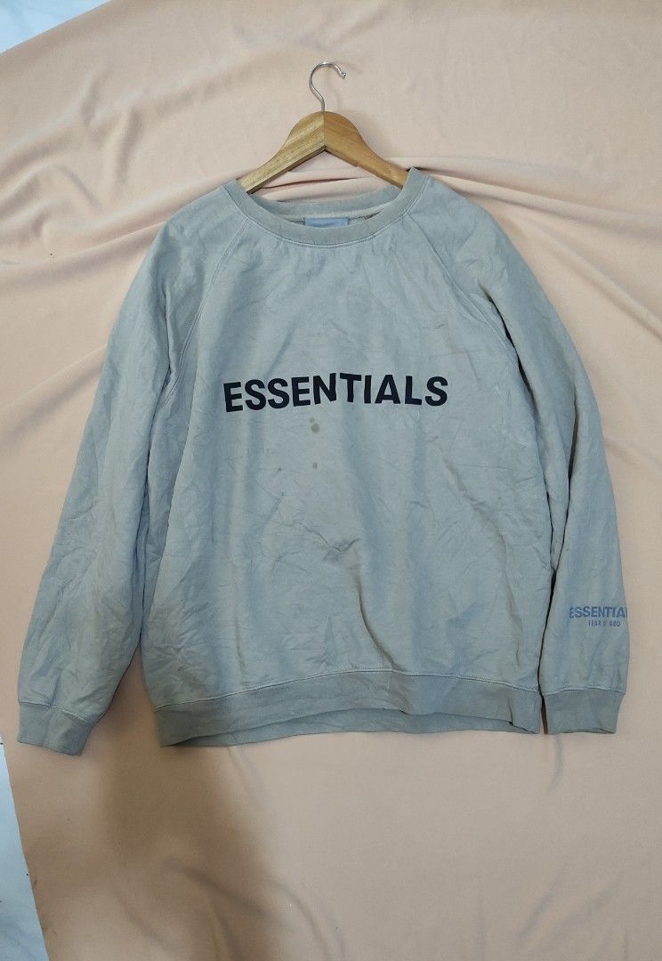 Essentials, Men's Fashion, Coats, Jackets and Outerwear on Carousell