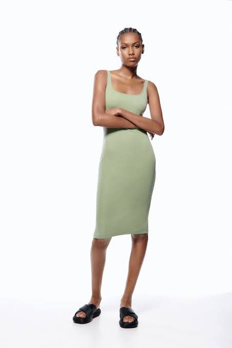 Forever 21 green dress hotsell