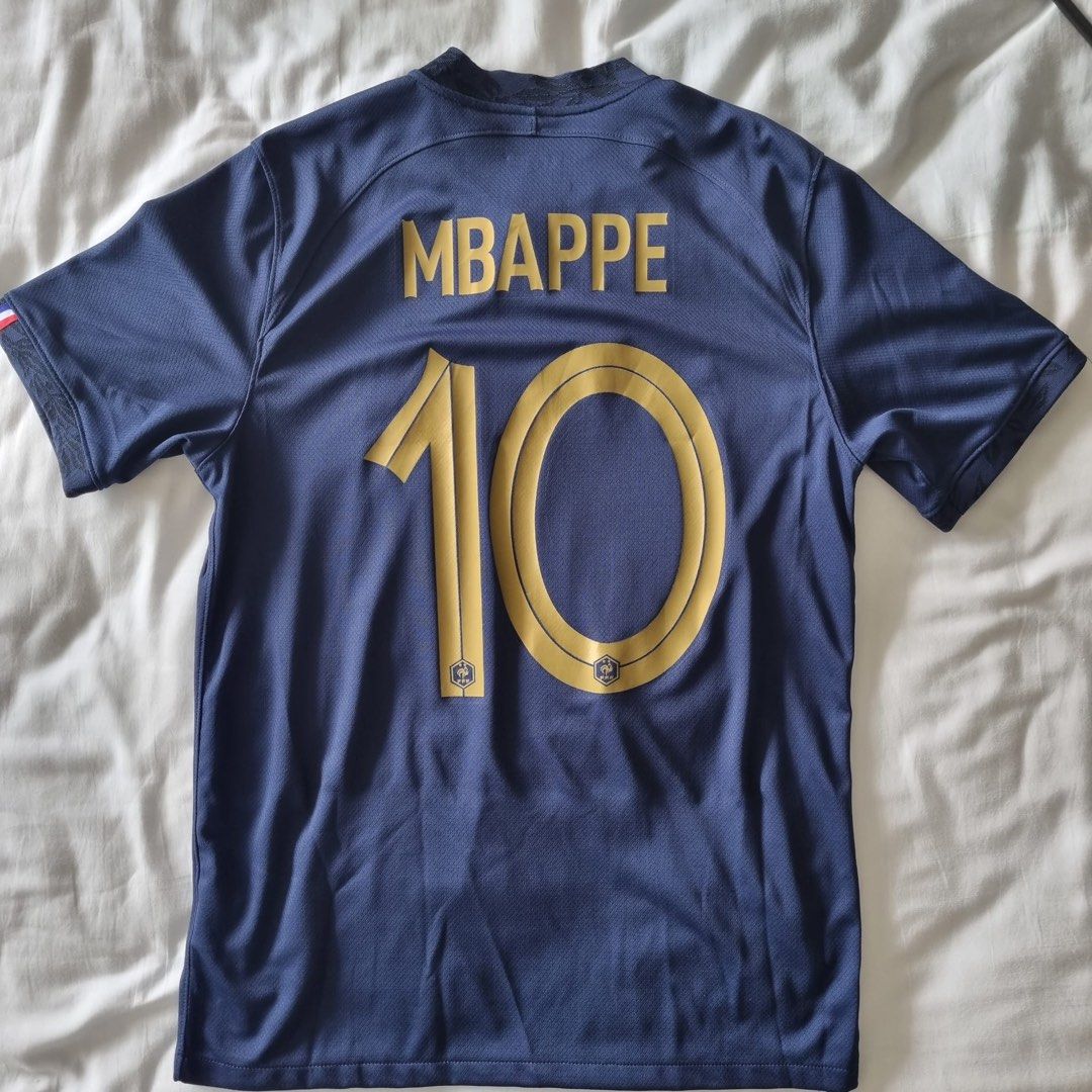 France 2022 World Cup Jersey Mbappe Fifa Mens Fashion Activewear On Carousell