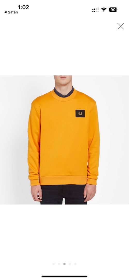 Fred perry acid shop brights sweatshirt