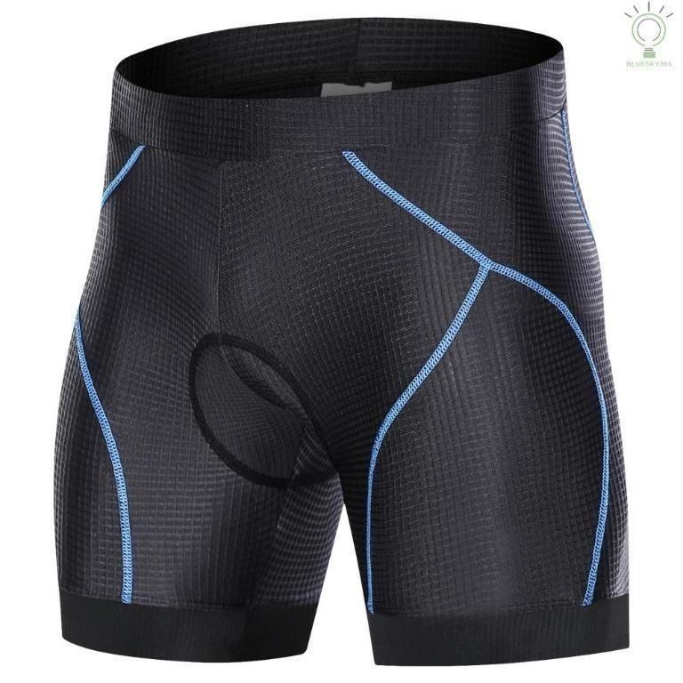 FREE 🚚] Men Bike Padded Shorts with Anti-Slip Leg Grips Cycling 3D Padded  Underwear Bicycle Padding Riding Shorts Biking Underwear, Sports Equipment,  Bicycles & Parts, Parts & Accessories on Carousell