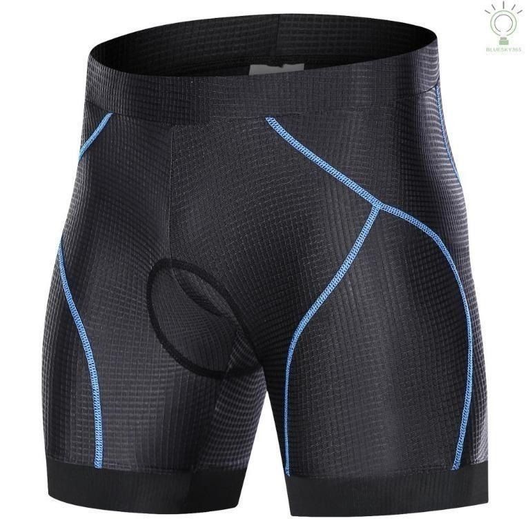 FREE 🚚] Men Bike Padded Shorts with Anti-Slip Leg Grips Cycling