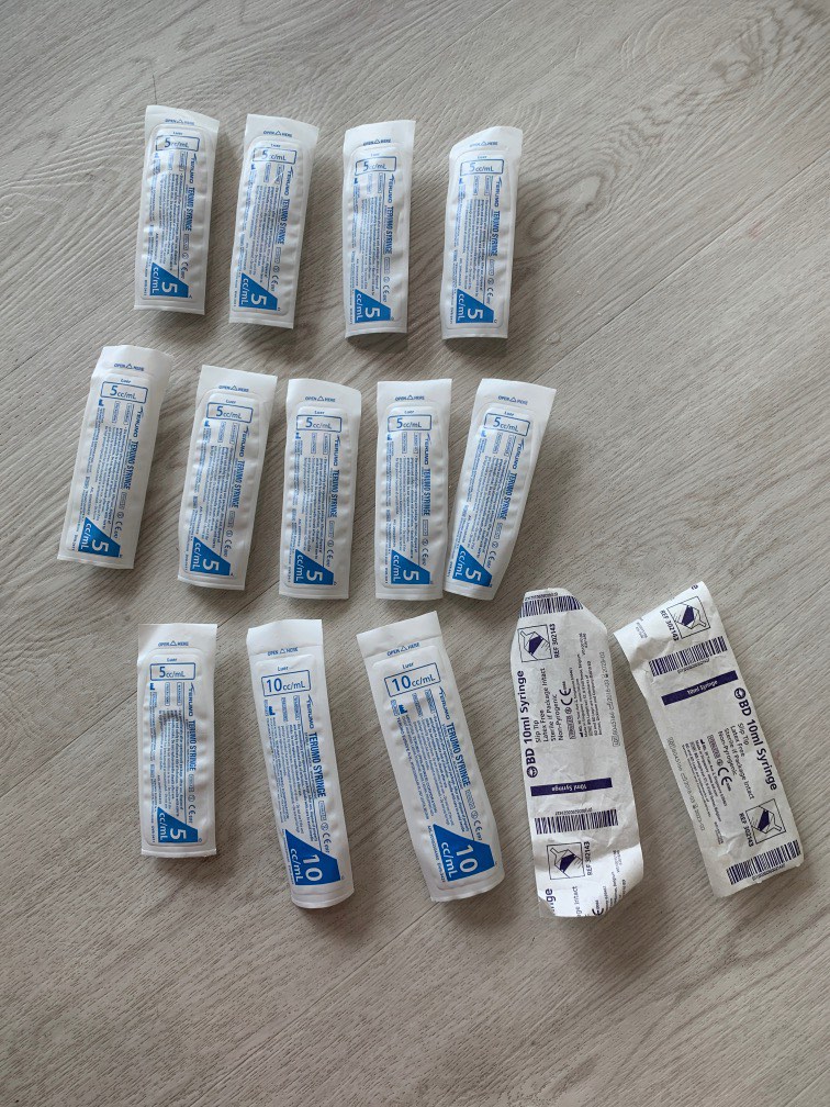 Free Syringes (Expired), Health & Nutrition, Medical Supplies & Tools