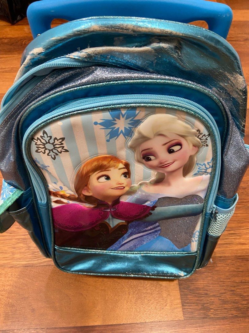 Frozen trolley on sale school bag