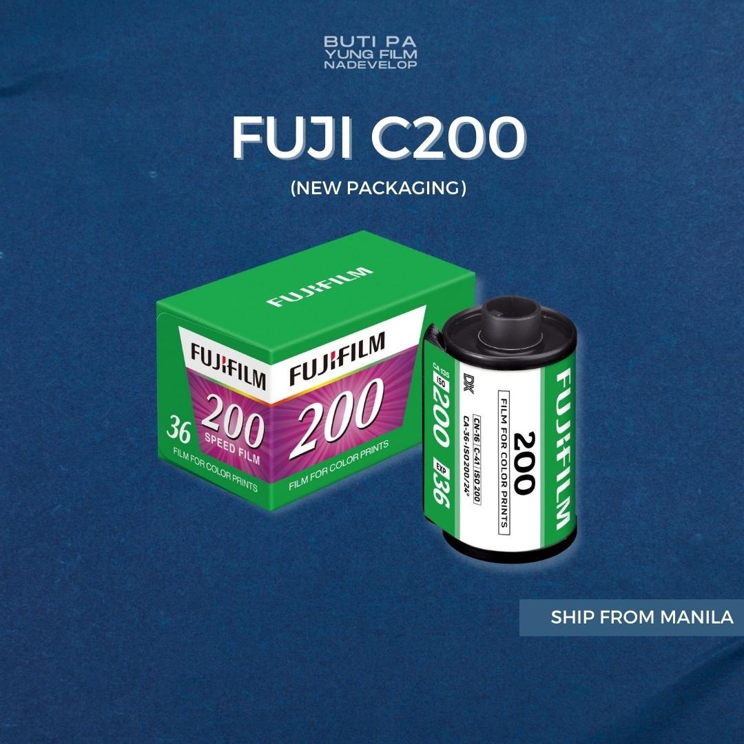 Fuji C200 36EXP FUJIFILM Fujicolor C200 3 roll pack 35mm film