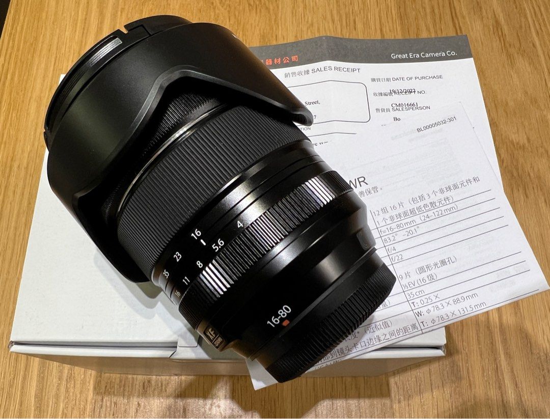 Fujifilm XF 16-80mm F4 R OIS WR, 攝影器材, 鏡頭及裝備- Carousell