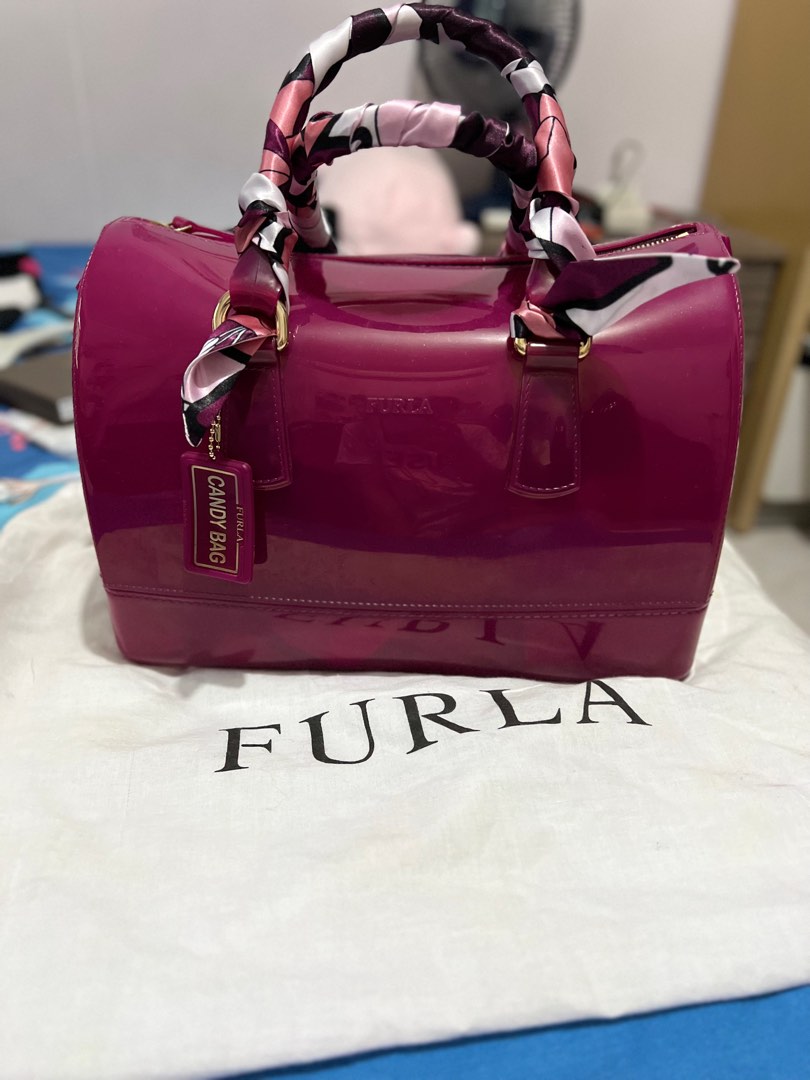 Furla pink candy bag discount