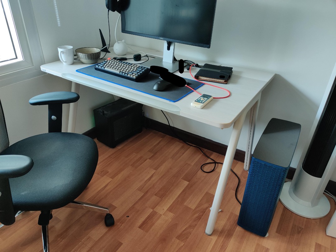 Fursys Computer Gaming/Work/Study Table, Furniture & Home Living