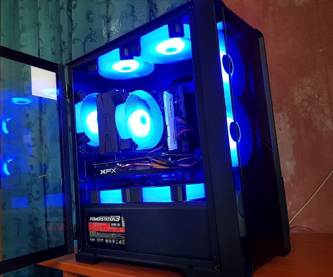 Gaming Rig with 8 GB Video Card Desktop PC System Unit Like New