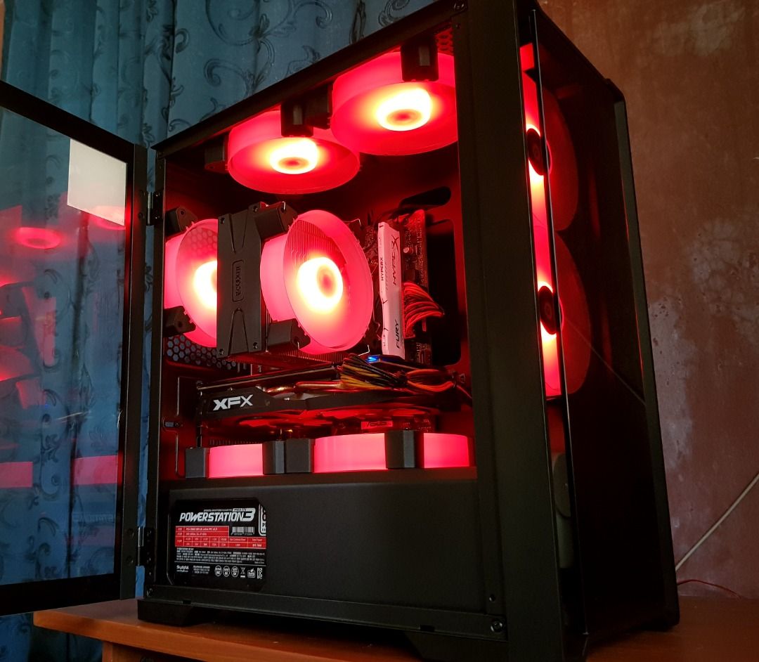 Gaming Rig with 8 GB Video Card Desktop PC System Unit Like New ...